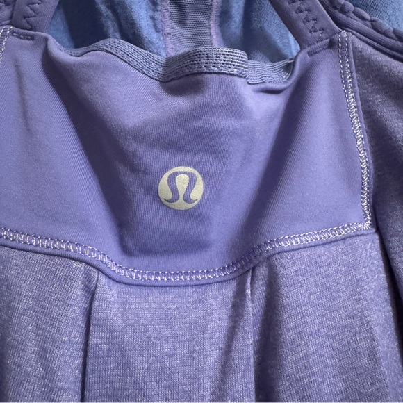 Lululemon Purple Racerback Activewear Tank Top Size 6 - Picture 6 of 13
